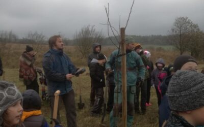 Úvodní instruktáž před zahájením výsadby